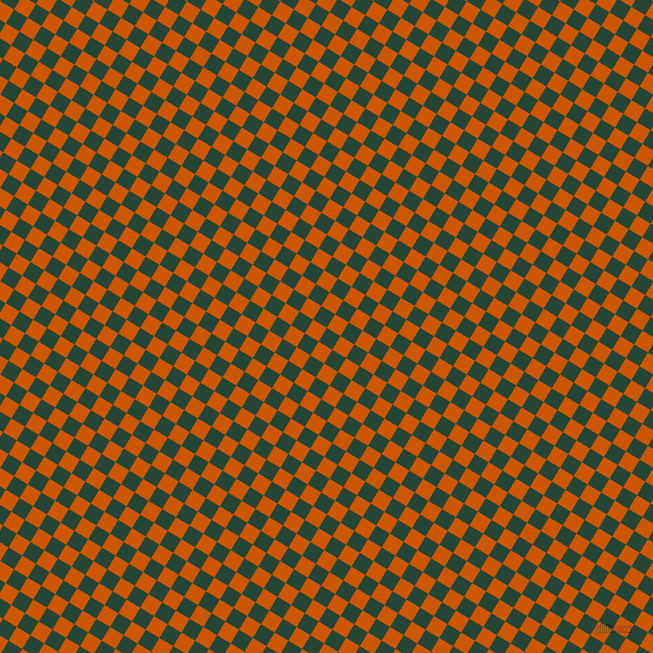 59/149 degree angle diagonal checkered chequered squares checker pattern checkers background, 16 pixel squares size, , Bottle Green and Tenne Tawny checkers chequered checkered squares seamless tileable