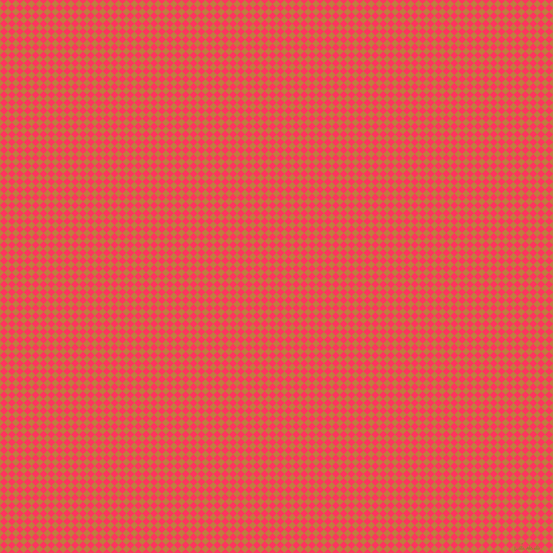 45/135 degree angle diagonal checkered chequered squares checker pattern checkers background, 8 pixel squares size, , Brandy Punch and Radical Red checkers chequered checkered squares seamless tileable
