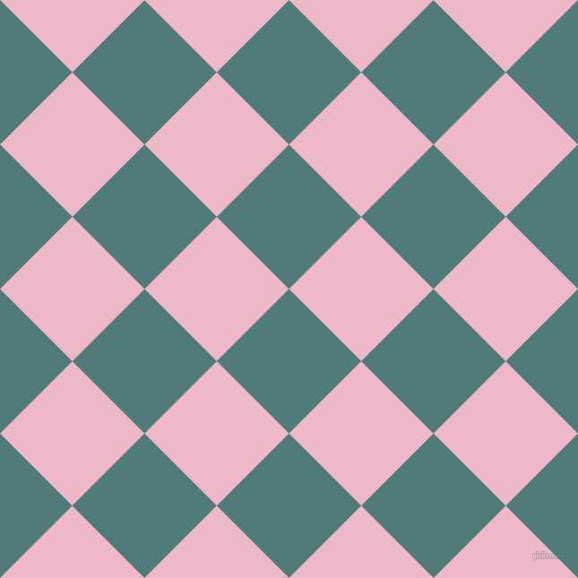 45/135 degree angle diagonal checkered chequered squares checker pattern checkers background, 114 pixel squares size, Breaker Bay and Chantilly checkers chequered checkered squares seamless tileable
