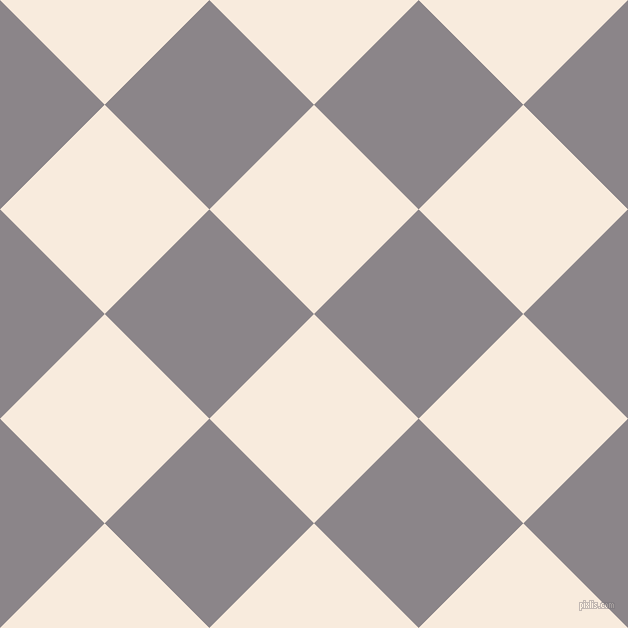 45/135 degree angle diagonal checkered chequered squares checker pattern checkers background, 148 pixel squares size, , Bridal Heath and Taupe Grey checkers chequered checkered squares seamless tileable