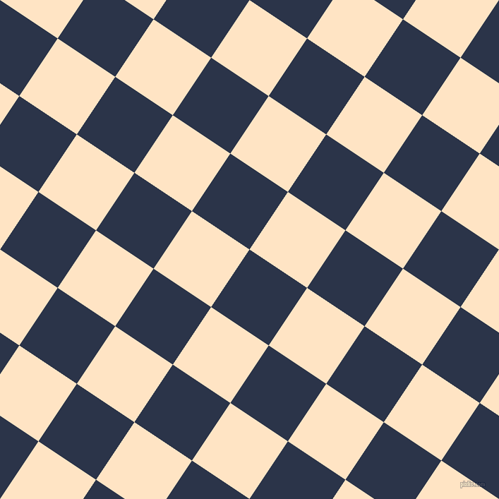 56/146 degree angle diagonal checkered chequered squares checker pattern checkers background, 98 pixel squares size, , Bunting and Bisque checkers chequered checkered squares seamless tileable