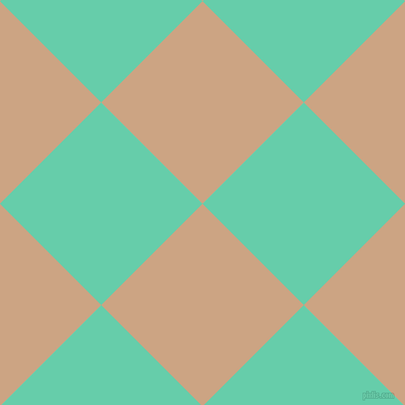45/135 degree angle diagonal checkered chequered squares checker pattern checkers background, 162 pixel squares size, , Cameo and Medium Aquamarine checkers chequered checkered squares seamless tileable