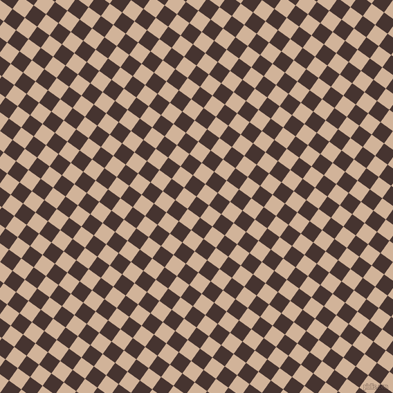 54/144 degree angle diagonal checkered chequered squares checker pattern checkers background, 22 pixel squares size, , Cedar and Cashmere checkers chequered checkered squares seamless tileable