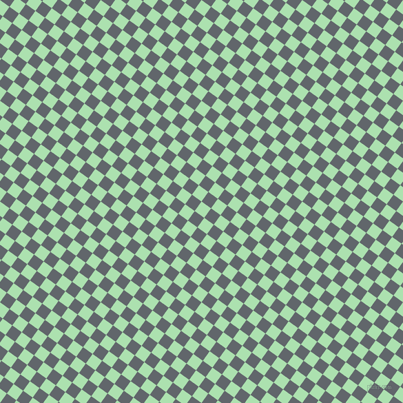 54/144 degree angle diagonal checkered chequered squares checker pattern checkers background, 17 pixel squares size, , Celadon and Shuttle Grey checkers chequered checkered squares seamless tileable