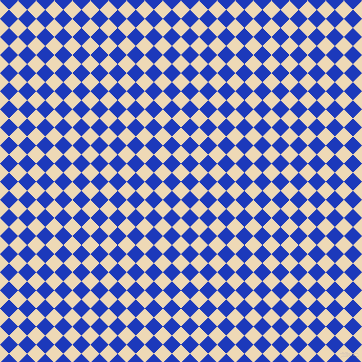 45/135 degree angle diagonal checkered chequered squares checker pattern checkers background, 25 pixel square size, , Champagne and Persian Blue checkers chequered checkered squares seamless tileable