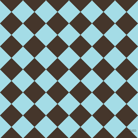 45/135 degree angle diagonal checkered chequered squares checker pattern checkers background, 56 pixel squares size, , Charlotte and Dark Rum checkers chequered checkered squares seamless tileable