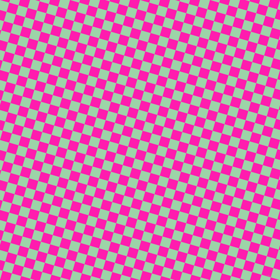 74/164 degree angle diagonal checkered chequered squares checker pattern checkers background, 33 pixel square size, , Chinook and Spicy Pink checkers chequered checkered squares seamless tileable
