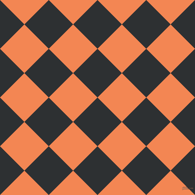 45/135 degree angle diagonal checkered chequered squares checker pattern checkers background, 111 pixel squares size, Cod Grey and Crusta checkers chequered checkered squares seamless tileable