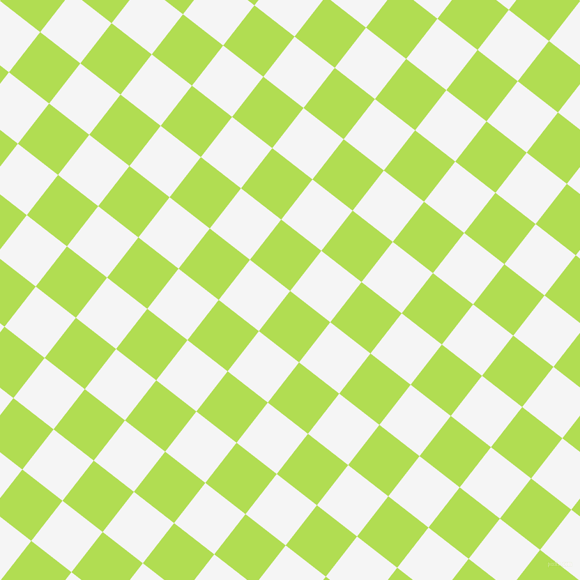 52/142 degree angle diagonal checkered chequered squares checker pattern checkers background, 73 pixel square size, , Conifer and White Smoke checkers chequered checkered squares seamless tileable