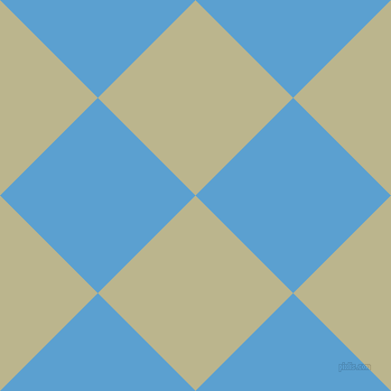 45/135 degree angle diagonal checkered chequered squares checker pattern checkers background, 153 pixel squares size, , Coriander and Picton Blue checkers chequered checkered squares seamless tileable