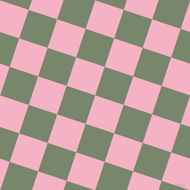 72/162 degree angle diagonal checkered chequered squares checker pattern checkers background, 105 pixel squares size, Cupid and Camouflage Green checkers chequered checkered squares seamless tileable