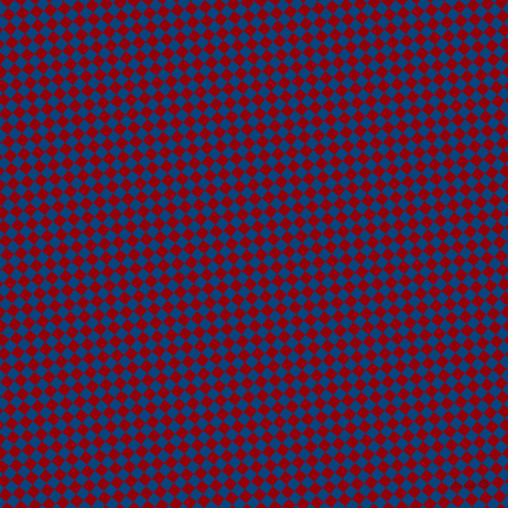 51/141 degree angle diagonal checkered chequered squares checker pattern checkers background, 9 pixel squares size, , Dark Cerulean and Sangria checkers chequered checkered squares seamless tileable