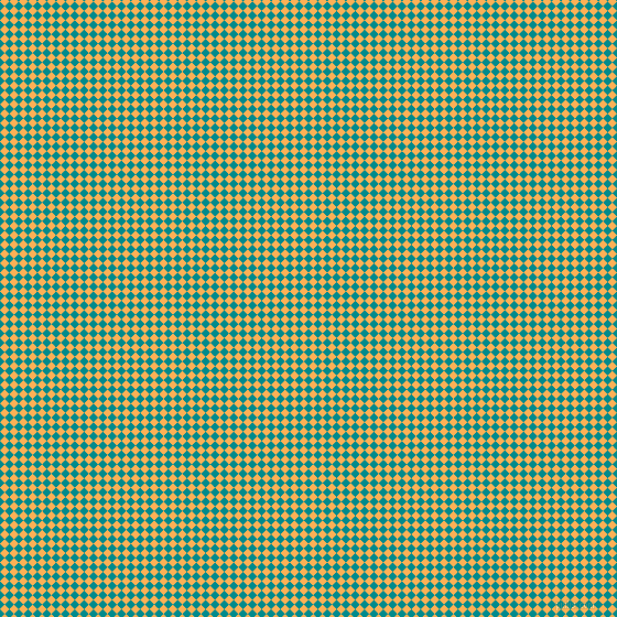 45/135 degree angle diagonal checkered chequered squares checker pattern checkers background, 6 pixel squares size, , Dark Cyan and Texas Rose checkers chequered checkered squares seamless tileable