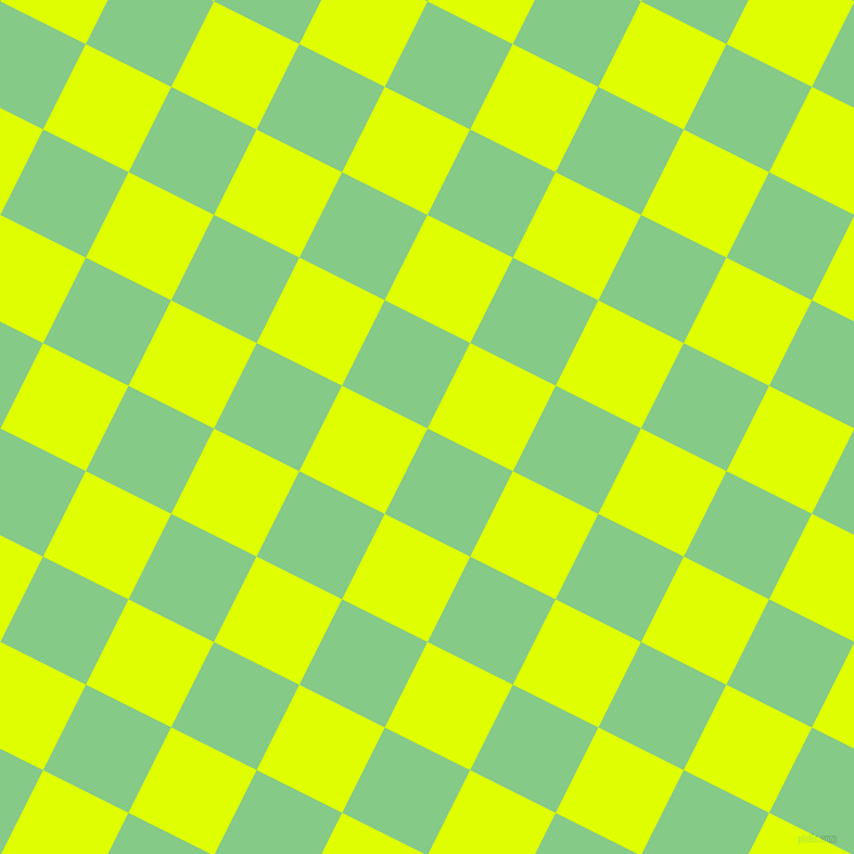 63/153 degree angle diagonal checkered chequered squares checker pattern checkers background, 88 pixel squares size, , De York and Chartreuse Yellow checkers chequered checkered squares seamless tileable