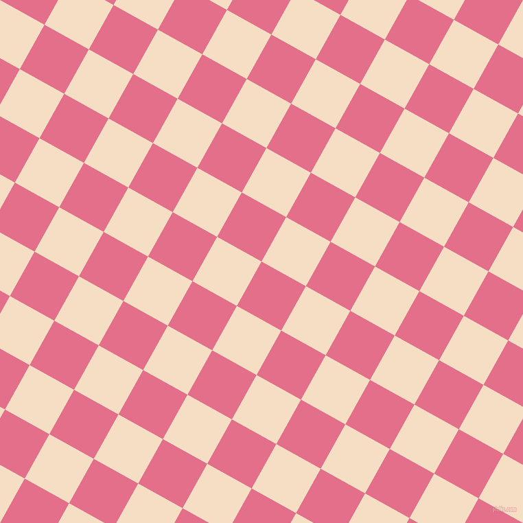 61/151 degree angle diagonal checkered chequered squares checker pattern checkers background, 74 pixel squares size, , Deep Blush and Sazerac checkers chequered checkered squares seamless tileable