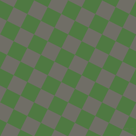63/153 degree angle diagonal checkered chequered squares checker pattern checkers background, 52 pixel squares size, , Fern Green and Ironside Grey checkers chequered checkered squares seamless tileable