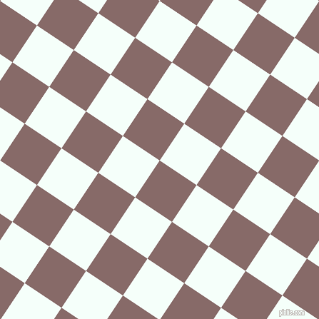 56/146 degree angle diagonal checkered chequered squares checker pattern checkers background, 62 pixel squares size, , Ferra and Mint Cream checkers chequered checkered squares seamless tileable