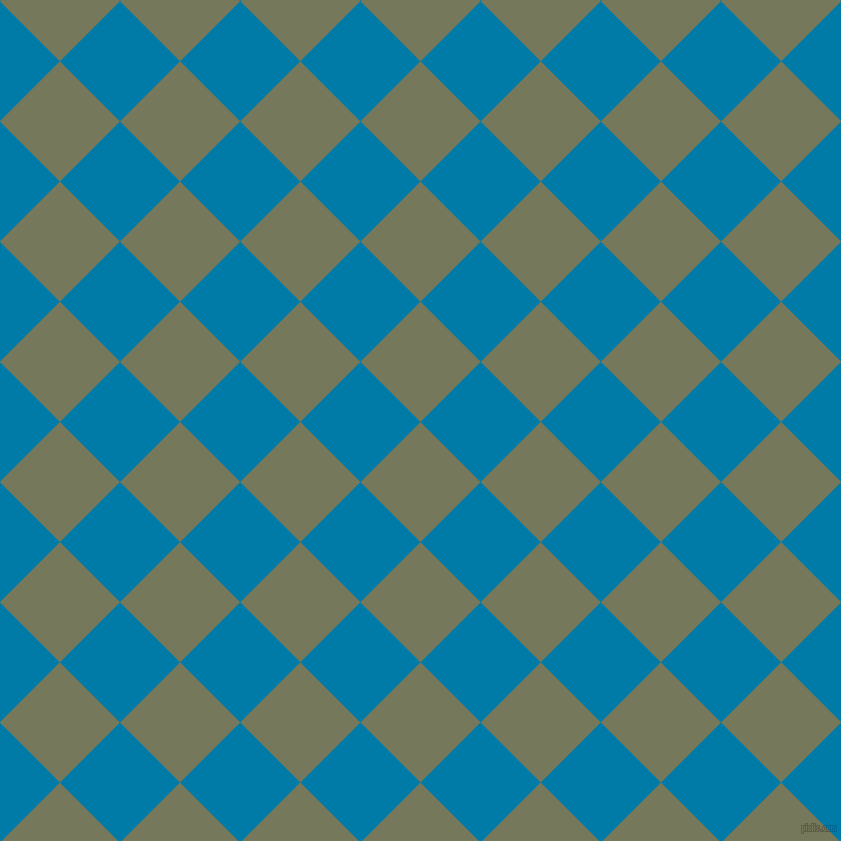 45/135 degree angle diagonal checkered chequered squares checker pattern checkers background, 85 pixel square size, , Finch and Cerulean checkers chequered checkered squares seamless tileable