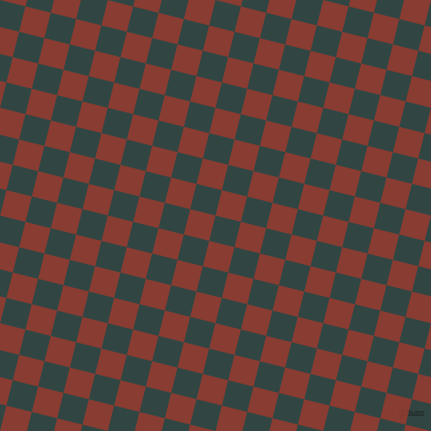 76/166 degree angle diagonal checkered chequered squares checker pattern checkers background, 38 pixel square size, Firefly and Prairie Sand checkers chequered checkered squares seamless tileable