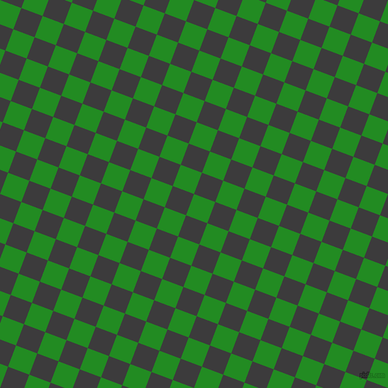 69/159 degree angle diagonal checkered chequered squares checker pattern checkers background, 32 pixel squares size, , Forest Green and Fuscous Grey checkers chequered checkered squares seamless tileable