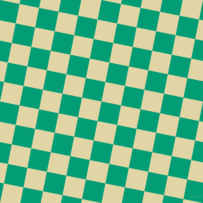 79/169 degree angle diagonal checkered chequered squares checker pattern checkers background, 64 pixel square size, Free Speech Aquamarine and Sapling checkers chequered checkered squares seamless tileable