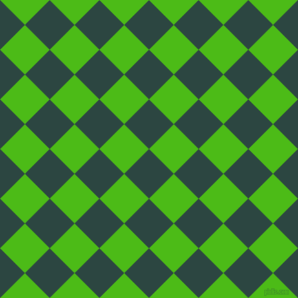 45/135 degree angle diagonal checkered chequered squares checker pattern checkers background, 51 pixel square size, , Gable Green and Kelly Green checkers chequered checkered squares seamless tileable