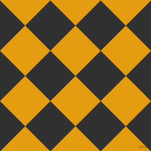 45/135 degree angle diagonal checkered chequered squares checker pattern checkers background, 124 pixel square size, , Gamboge and Oil checkers chequered checkered squares seamless tileable