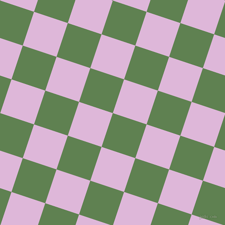 72/162 degree angle diagonal checkered chequered squares checker pattern checkers background, 72 pixel square size, Glade Green and French Lilac checkers chequered checkered squares seamless tileable
