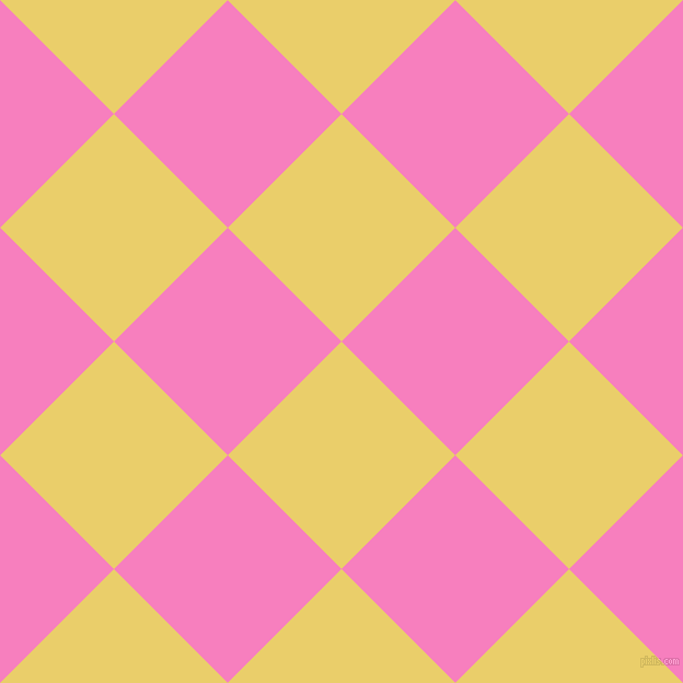 45/135 degree angle diagonal checkered chequered squares checker pattern checkers background, 147 pixel squares size, , Golden Sand and Persian Pink checkers chequered checkered squares seamless tileable