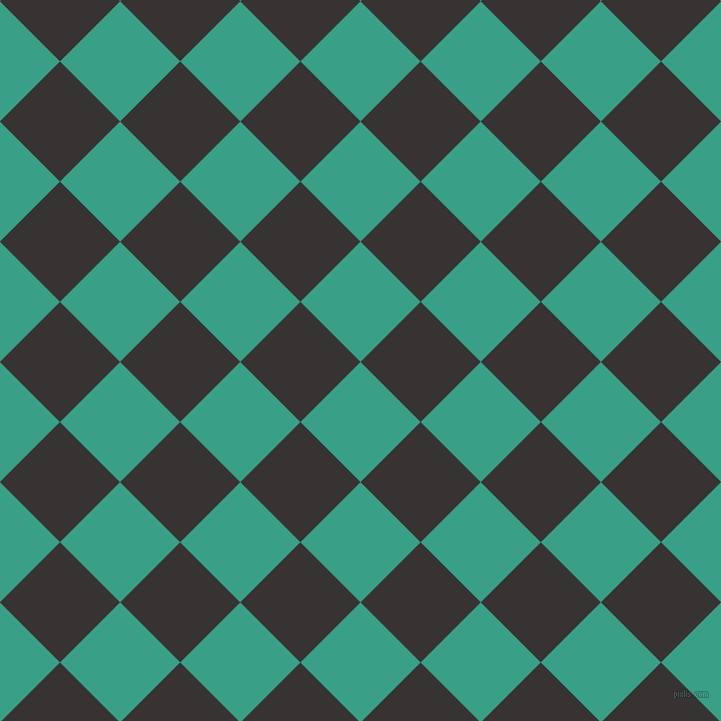 45/135 degree angle diagonal checkered chequered squares checker pattern checkers background, 85 pixel squares size, , Gossamer and Gondola checkers chequered checkered squares seamless tileable
