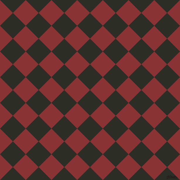 45/135 degree angle diagonal checkered chequered squares checker pattern checkers background, 62 pixel squares size, , Green Waterloo and Old Brick checkers chequered checkered squares seamless tileable