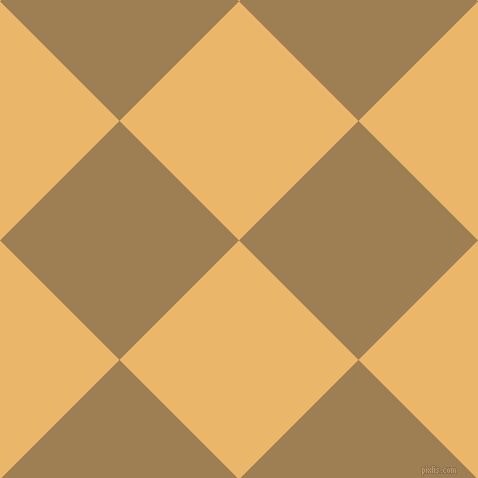 45/135 degree angle diagonal checkered chequered squares checker pattern checkers background, 169 pixel square size, , Harvest Gold and Muesli checkers chequered checkered squares seamless tileable