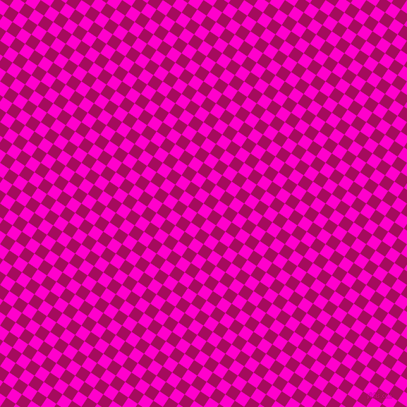 56/146 degree angle diagonal checkered chequered squares checker pattern checkers background, 16 pixel square size, , Hot Magenta and Jazzberry Jam checkers chequered checkered squares seamless tileable