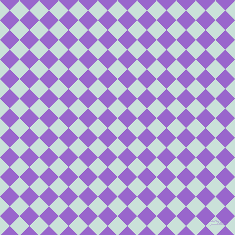 45/135 degree angle diagonal checkered chequered squares checker pattern checkers background, 28 pixel squares size, , Iceberg and Amethyst checkers chequered checkered squares seamless tileable