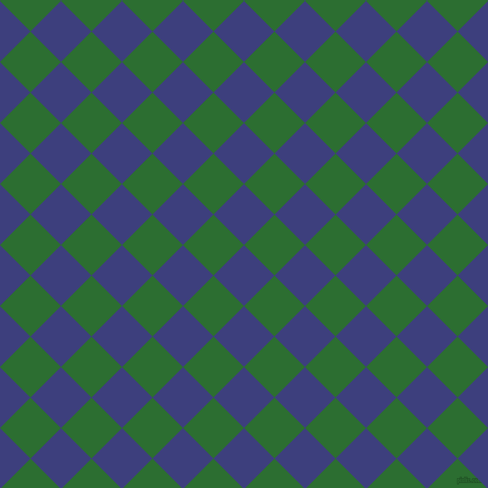 45/135 degree angle diagonal checkered chequered squares checker pattern checkers background, 61 pixel square size, , Jacksons Purple and San Felix checkers chequered checkered squares seamless tileable