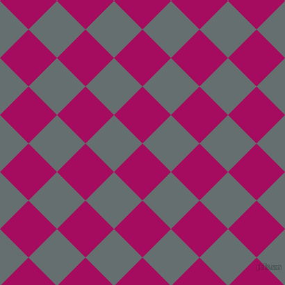 45/135 degree angle diagonal checkered chequered squares checker pattern checkers background, 58 pixel square size, , Jazzberry Jam and Nevada checkers chequered checkered squares seamless tileable