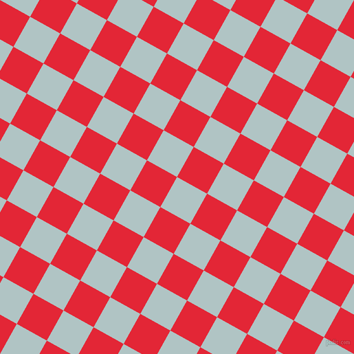 61/151 degree angle diagonal checkered chequered squares checker pattern checkers background, 50 pixel square size, , Jungle Mist and Alizarin checkers chequered checkered squares seamless tileable