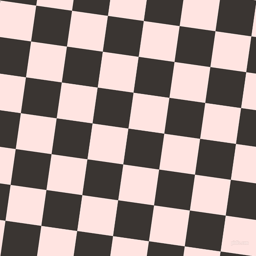 82/172 degree angle diagonal checkered chequered squares checker pattern checkers background, 74 pixel square size, , Kilamanjaro and Misty Rose checkers chequered checkered squares seamless tileable