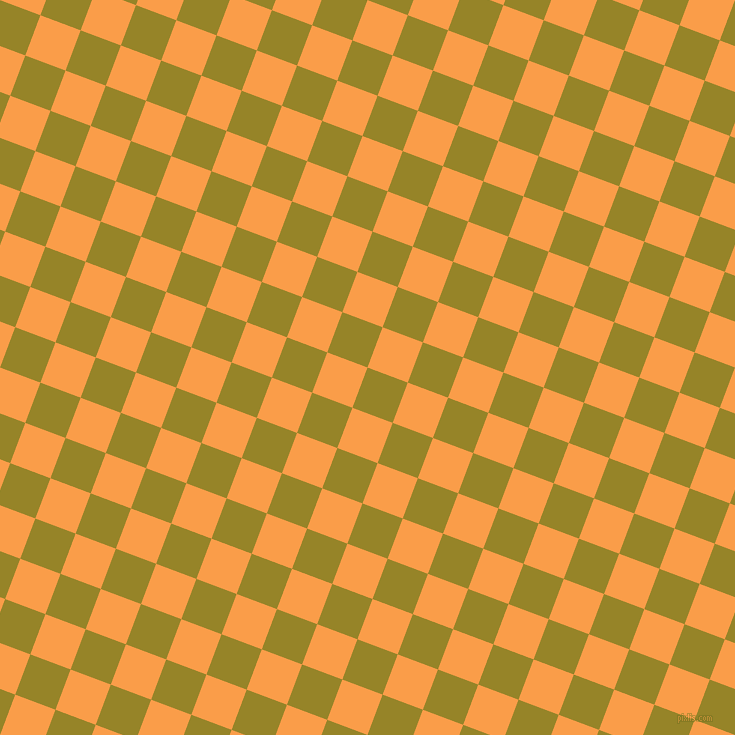 69/159 degree angle diagonal checkered chequered squares checker pattern checkers background, 43 pixel square size, Lemon Ginger and Sunshade checkers chequered checkered squares seamless tileable