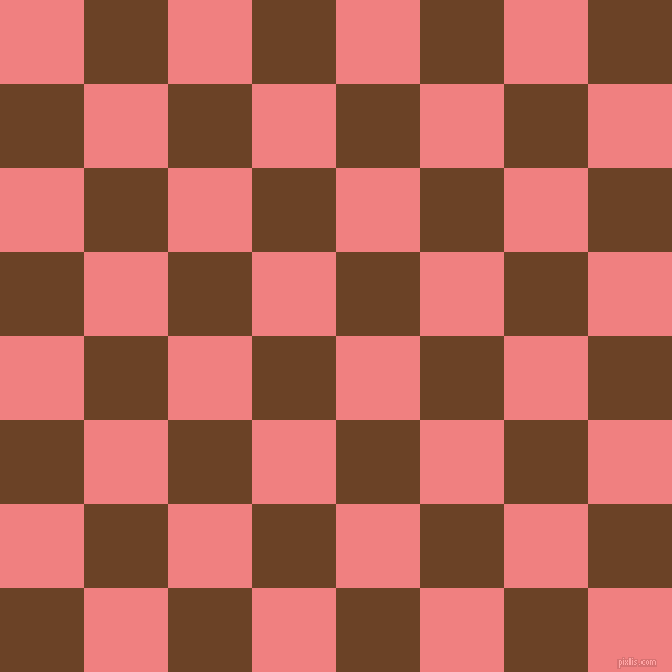 checkered chequered squares checkers background checker pattern, 77 pixel squares size, , Light Coral and Semi-Sweet Chocolate checkers chequered checkered squares seamless tileable