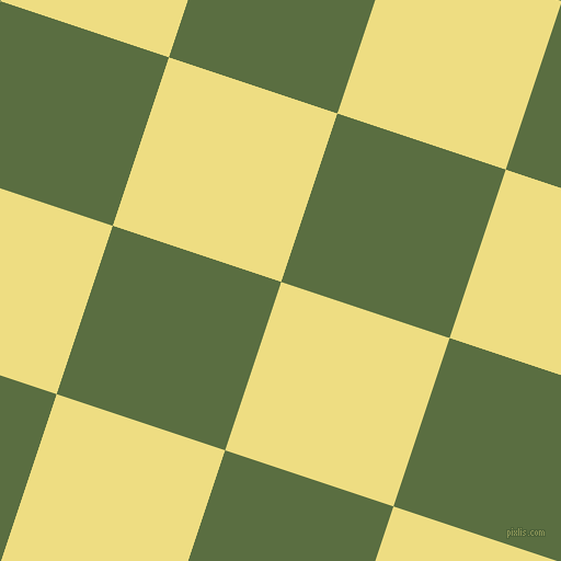 72/162 degree angle diagonal checkered chequered squares checker pattern checkers background, 162 pixel squares size, Light Goldenrod and Chalet Green checkers chequered checkered squares seamless tileable