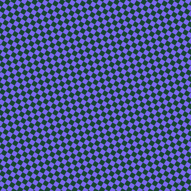 59/149 degree angle diagonal checkered chequered squares checker pattern checkers background, 16 pixel squares size, , Medium Slate Blue and Zuccini checkers chequered checkered squares seamless tileable