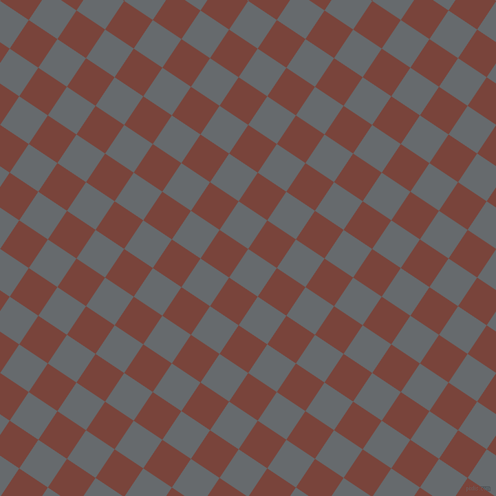 56/146 degree angle diagonal checkered chequered squares checker pattern checkers background, 50 pixel square size, , Mid Grey and Bole checkers chequered checkered squares seamless tileable