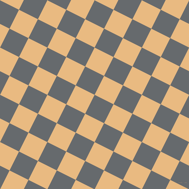 63/153 degree angle diagonal checkered chequered squares checker pattern checkers background, 88 pixel square size, , Mid Grey and Corvette checkers chequered checkered squares seamless tileable