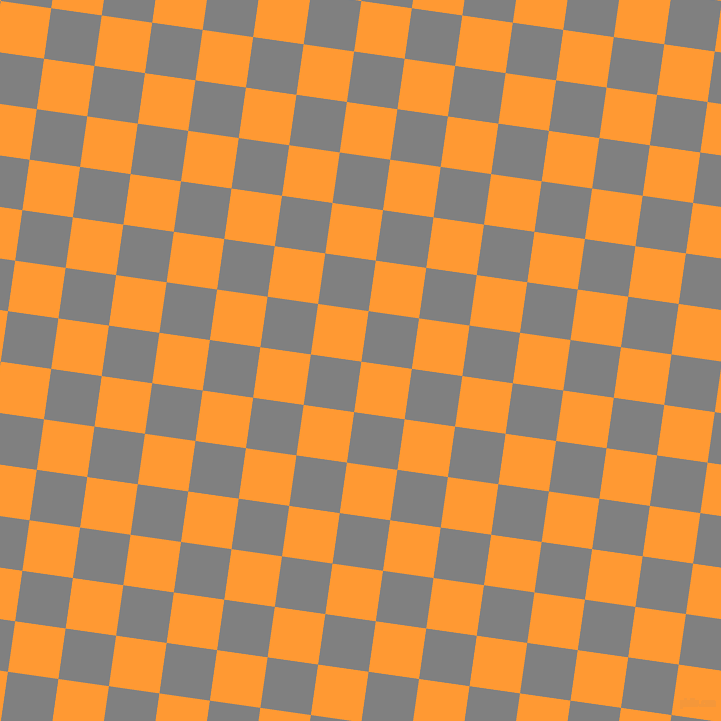 82/172 degree angle diagonal checkered chequered squares checker pattern checkers background, 51 pixel squares size, , Neon Carrot and Grey checkers chequered checkered squares seamless tileable