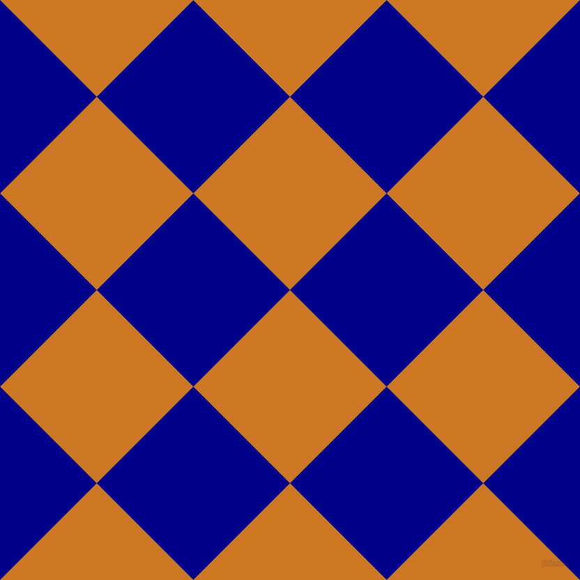 45/135 degree angle diagonal checkered chequered squares checker pattern checkers background, 196 pixel squares size, , Ochre and Dark Blue checkers chequered checkered squares seamless tileable