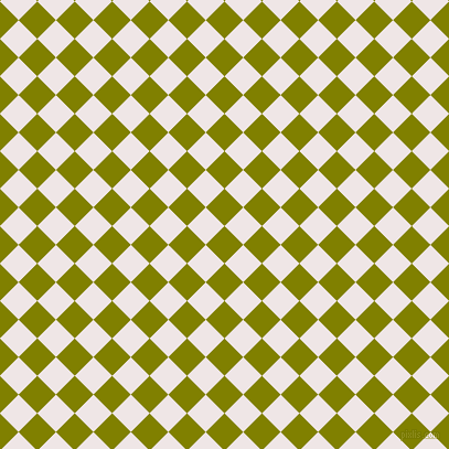 45/135 degree angle diagonal checkered chequered squares checker pattern checkers background, 24 pixel square size, Olive and Whisper checkers chequered checkered squares seamless tileable