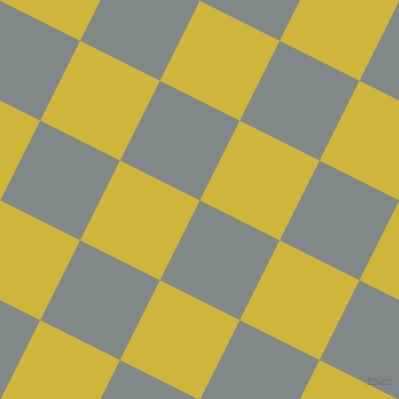 63/153 degree angle diagonal checkered chequered squares checker pattern checkers background, 125 pixel square size, , Oslo Grey and Old Gold checkers chequered checkered squares seamless tileable