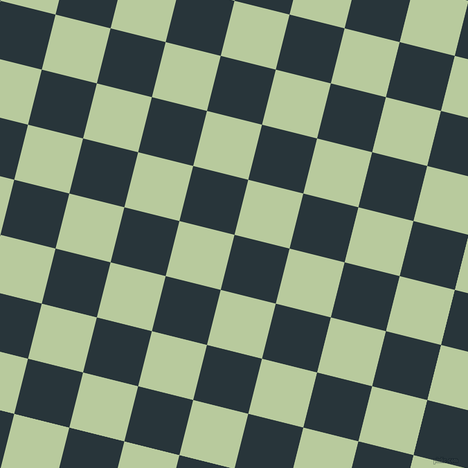 76/166 degree angle diagonal checkered chequered squares checker pattern checkers background, 82 pixel squares size, , Oxford Blue and Sprout checkers chequered checkered squares seamless tileable