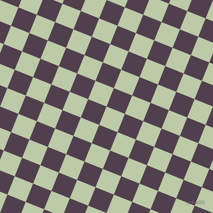 68/158 degree angle diagonal checkered chequered squares checker pattern checkers background, 40 pixel squares size, , Pale Leaf and Purple Taupe checkers chequered checkered squares seamless tileable